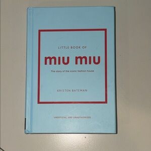 Little Book of Miu Miu Hardback